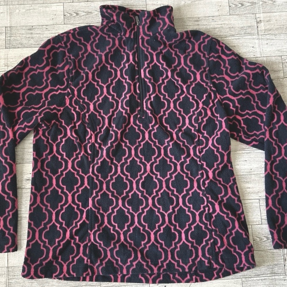 EUC Lands' End Fleece Pullover Sz XL/P